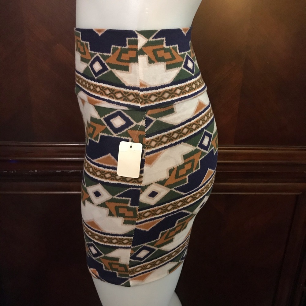 🆕 Mind Code Multi Colors Mini Skirt-Small - Picture 3 of 7